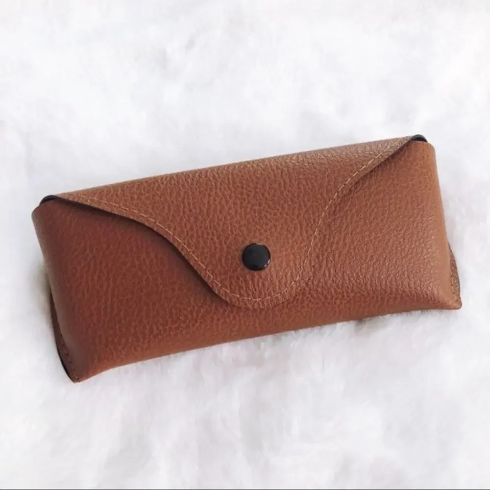 Wyatt Brown Faux Leather Sunglasses Case